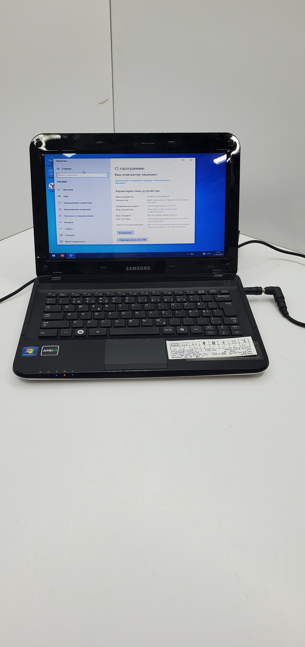 Б/В, ноутбук, Samsung NP-X125 Athlon II K125, ОЗУ 2 Гб, HDD 250 Гб, фото 1