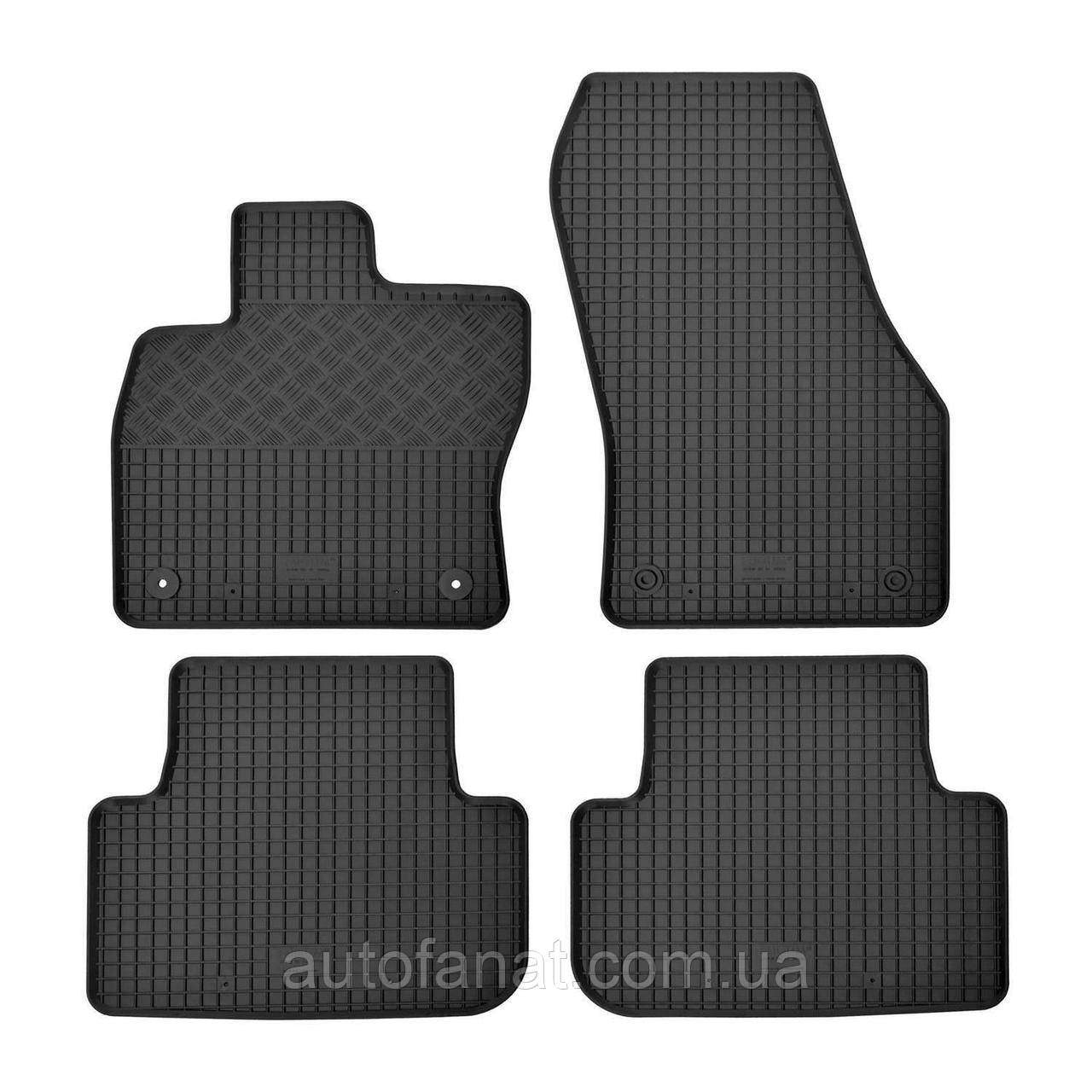 Килимки в салон VW Golf Sportsvan 2014-2020, гумові (4шт) Rigum Чехія (902938)