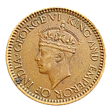 Цейлон 25 центів, 1943, фото 2