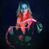 Світловий батіг — фіолетовий, для косплею, танців і полденсу, фото 9