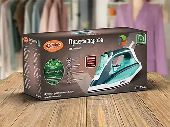Праска парова з керамічною підошвою 2800Вт BITEK BT-1256G 10шт 6510