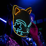 Світна маска Кітті — жовта, фото 3