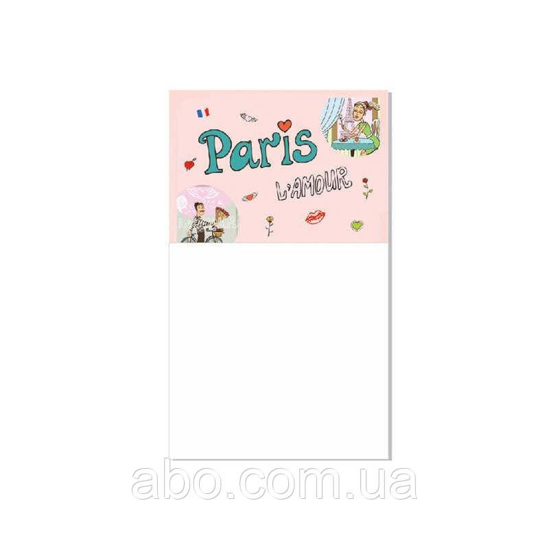 Блокнот на магніті "Paris Париж" Kt30072105, 30 аркушів, фото 1