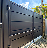 Паркан металевий та хвіртка Горизонт Бокс, фото 2