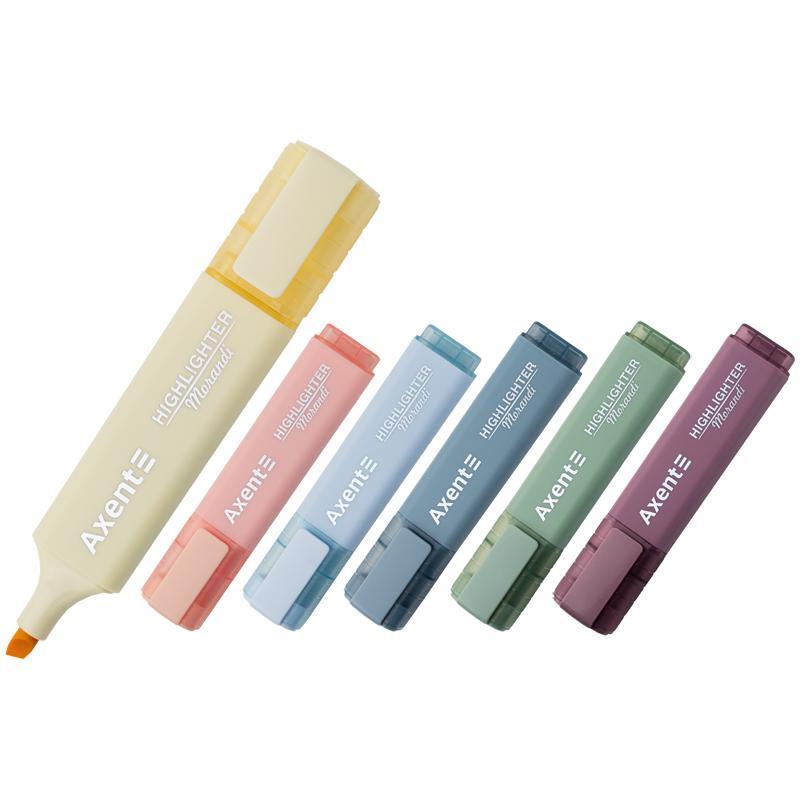 Маркер Highlighter 2537-A, 1-5 мм клиноп. колір асорті, 1 шт., фото 1