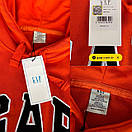 Худі чоловіча блакитна весна-осінь з капюшоном GAP, фото 6