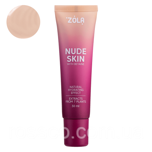 ZOLA Основа тональна NUDE SKIN 01 LIGHT