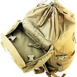 Рюкзак штурмовий на 45 літрів, бежевий, 3 Day Assault Pack TAN Milcraft, фото 4