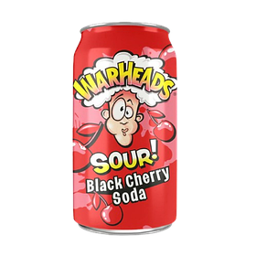 Газований напій WarHeads Sour Black Cherry Soda 330ml
