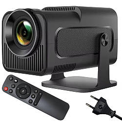 Мультимедійний проектор 4K, WiFi, Bluetooth, пульт, HY320 mini / Портативний проектор / Смарт проектор для дому