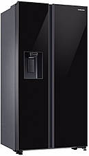 Холодильник з морозильною камерою Samsung RS65DG54M32C, фото 4