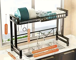 Настільна складна сушарка-стелаж для посуду Kitchenware AND-7 RM-23-1