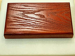 Підставка, 220*130 мм, товщина 30 мм круглий фриз, пофарбована. Лише тверді породи дерева. №22