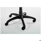 Крісло офісне Фаворит Пластик на механізм гойдання екошкіра чорна, ТМ Амф, фото 9