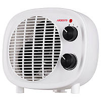 Нагрівач Тепловентилятор спіральний ARDESTO FHY-2000WB біло-чорний,  2 режими, захист від перегрівання. 2 в 1.