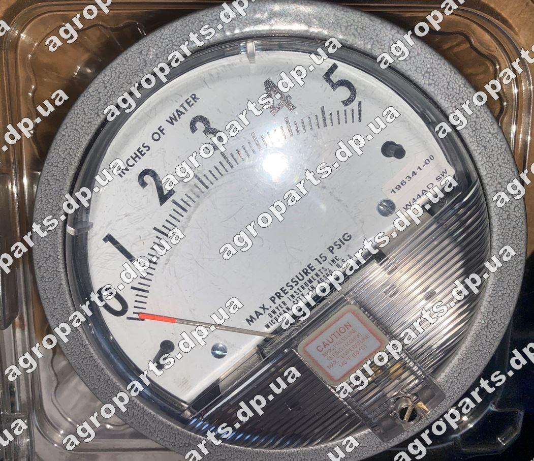 Манометр 700746150 AGCO N856704 MAGNAH PRES GAUGE DUAL 0-5IN h2O Massey Ferguson 700736992