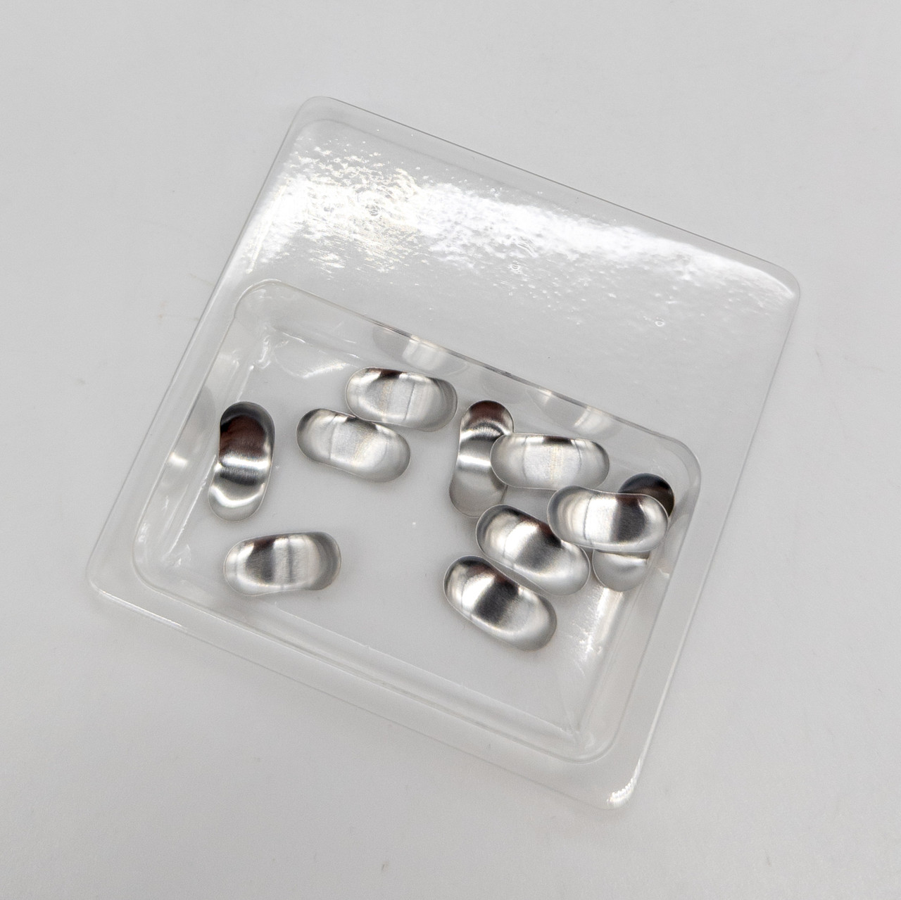 Матриці металеві контурні секційні товщиною 50 мкм (10шт) середні без виступа