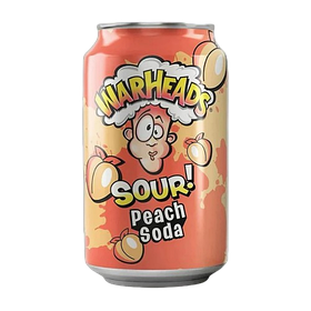Газированный напиток WarHeads Sour Black Cherry Soda 330ml
