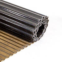 Прозорий шифер гофрований (бронза) 2,5м PolyRoll