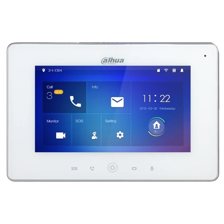 DHI-VTH5221DW-S2 7" дюймів Відеодомофон Dahua, фото 1