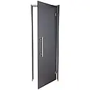Двері для хамаму Tesli Antalya Graphite 2000х700, фото 2