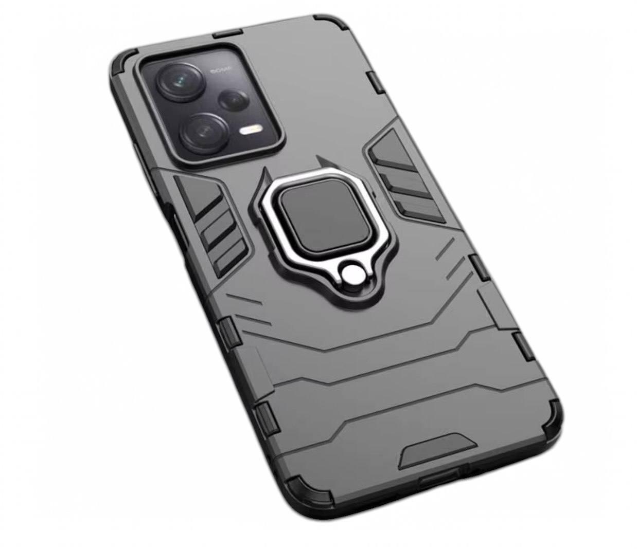 Чохол бампер Primolux Ring Armor для Xiaomi Redmi Note 12 5G - Black