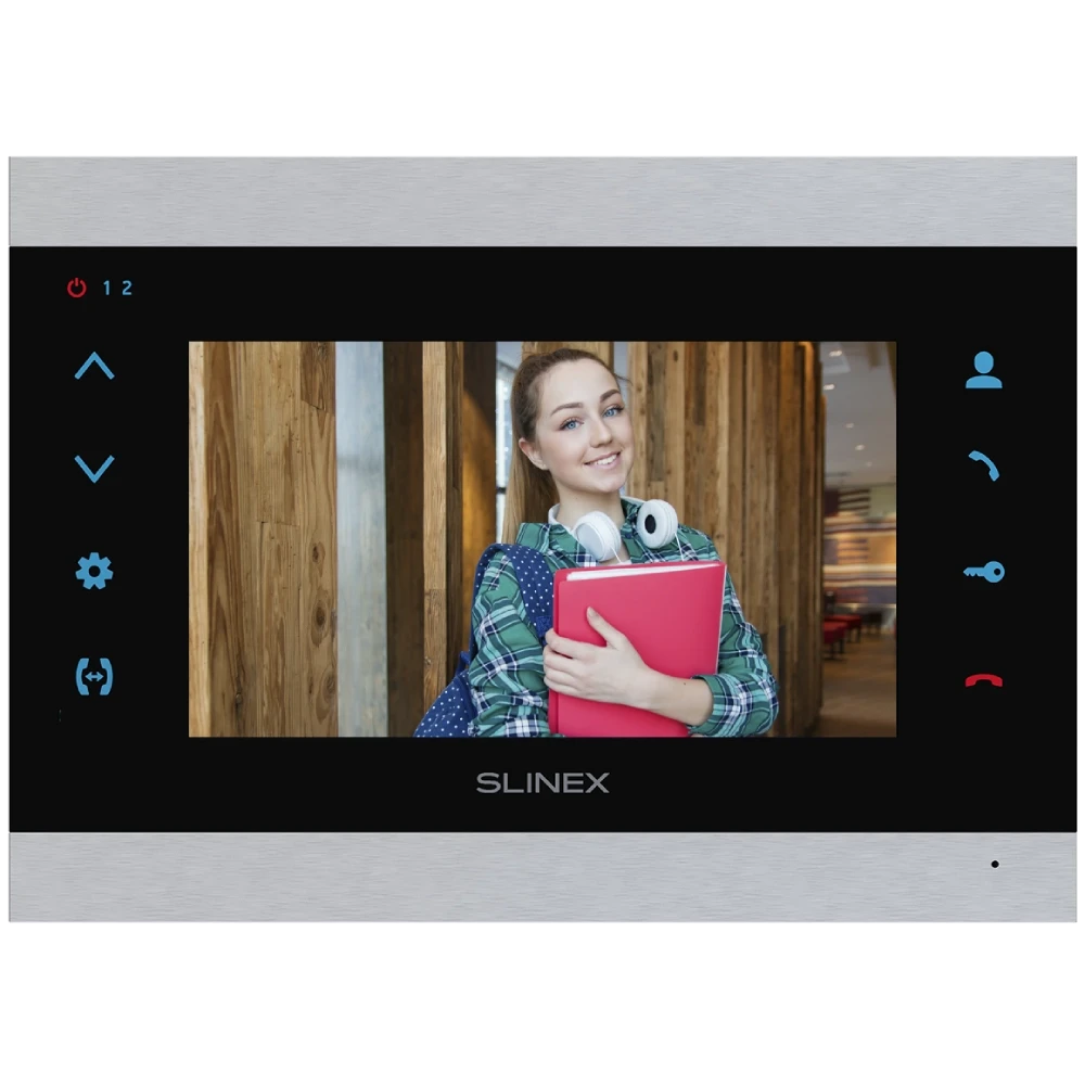 Slinex SL-07N Cloud 7" дюймів silver/black Відеодомофон, фото 1