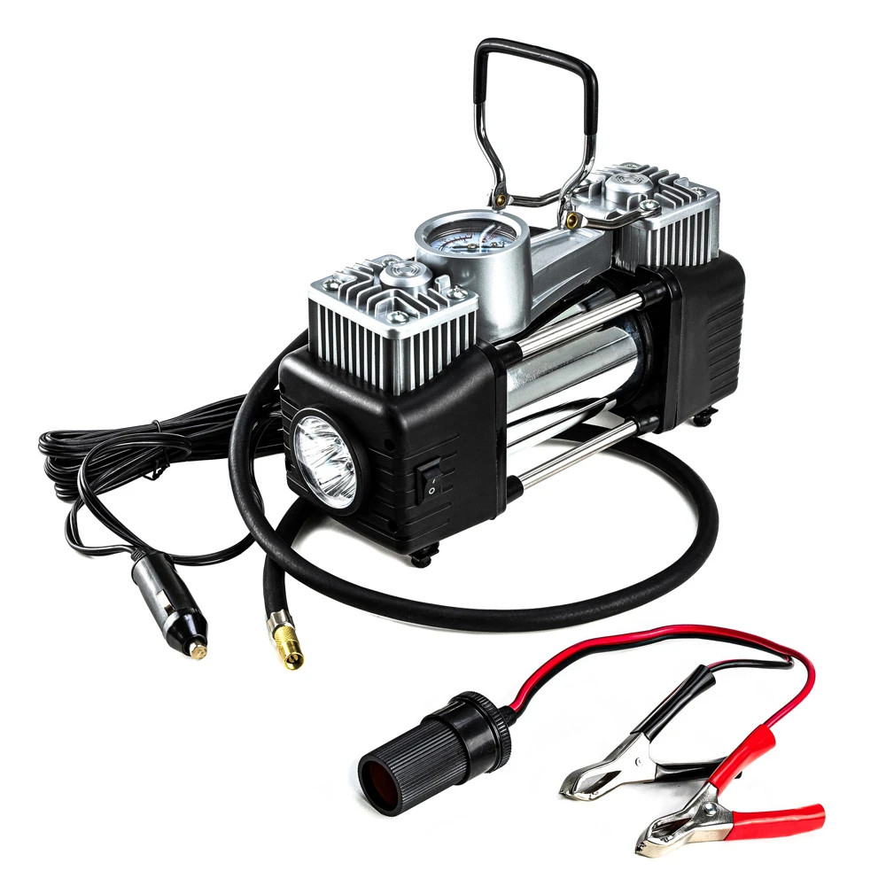 Автомобільний компресор безоливний GTM TC-506A 12 В 60 л/хв (TC-506A), фото 1