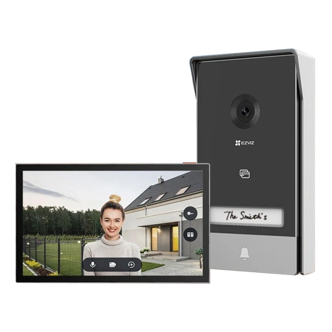 CS-HP7 (3MP) 2K Wi-Fi Smart RFID Комплект відеодомофону Ezviz, фото 1