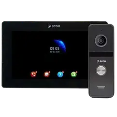 BCOM BD-770FHD Black Kit Комплект відеодомофона