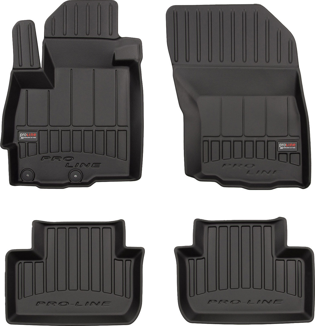 Коврики салону автомобільні гумові CITROEN C4 Aircross 2012-2017, MITSUBISHI ASX 2010 / 3D407503, фото 1
