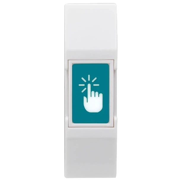 VIA Security VB2276P (пластик) Контактна кнопка виходу, фото 1