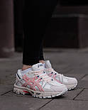 Жіночі кросівки Asics Gel Kahana 8 Beige Pink ND весна-осінь-літо повсякденні (бежеві з рожевим). Живе фото, фото 3