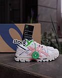 Жіночі кросівки Asics Gel Kahana 8 Beige Pink ND весна-осінь-літо повсякденні (бежеві з рожевим). Живе фото, фото 6