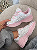 Кросівки Asics Gel Nyc Silver Pink Асікс Гель Нук срібло рожеві шкіра текстиль демісезон, фото 11