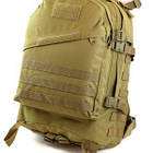 Тактичний рюкзак 30 літрів Tactical 3D bag TAN Milcraft бежевий