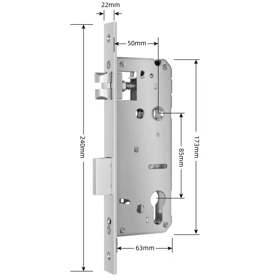 SEVEN LOCK 5085 Врізна частина, фото 1