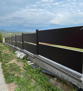 Металевий паркан BOX Modern Line
