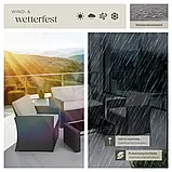 Набір меблів для відпочинку Lucca, чорний колір, фото 7