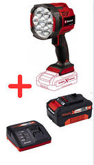 Прожектор гібридний Einhell TE-CL 18/2500 LiAC-solo + АКБ 4 А·год і ЗП