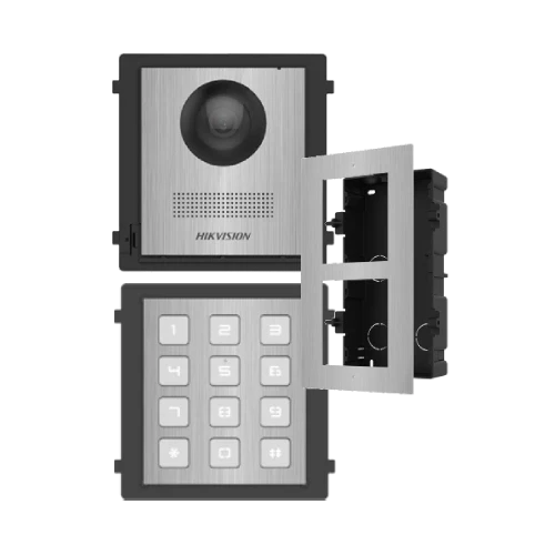 DS-KD8003-IME1NS + DS-KD-ACF2/S + DS-KD-KP/S Комплект модулів Hikvision, фото 1