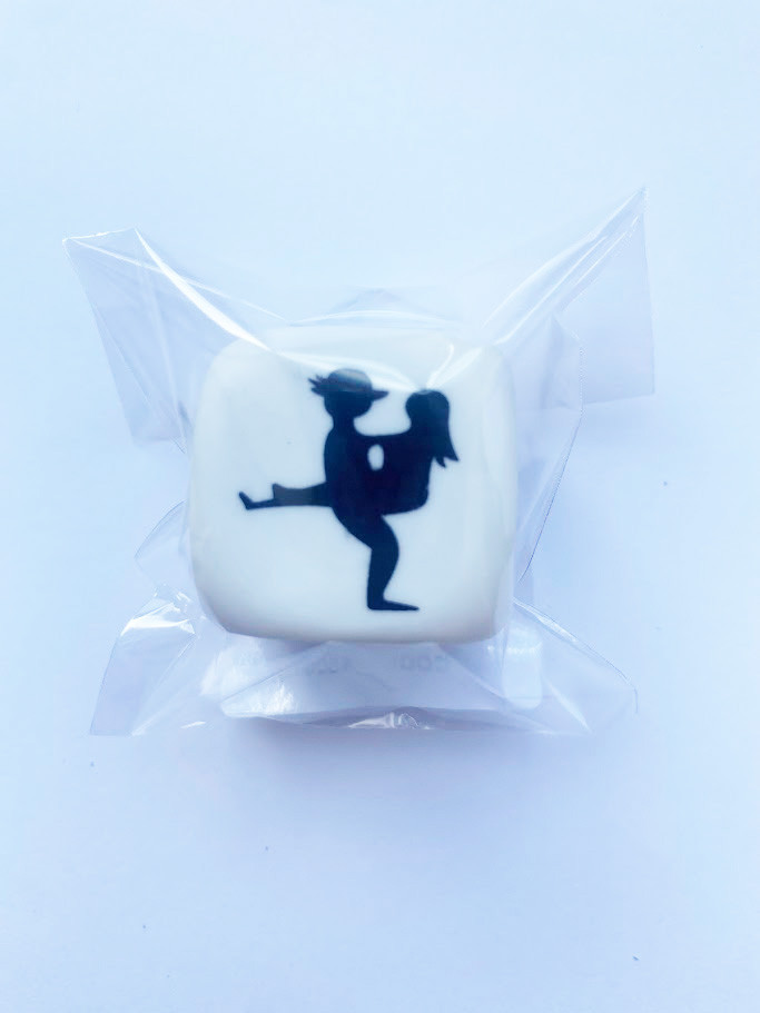 Гральний кубик КАМАСУТРА білий, фото 1