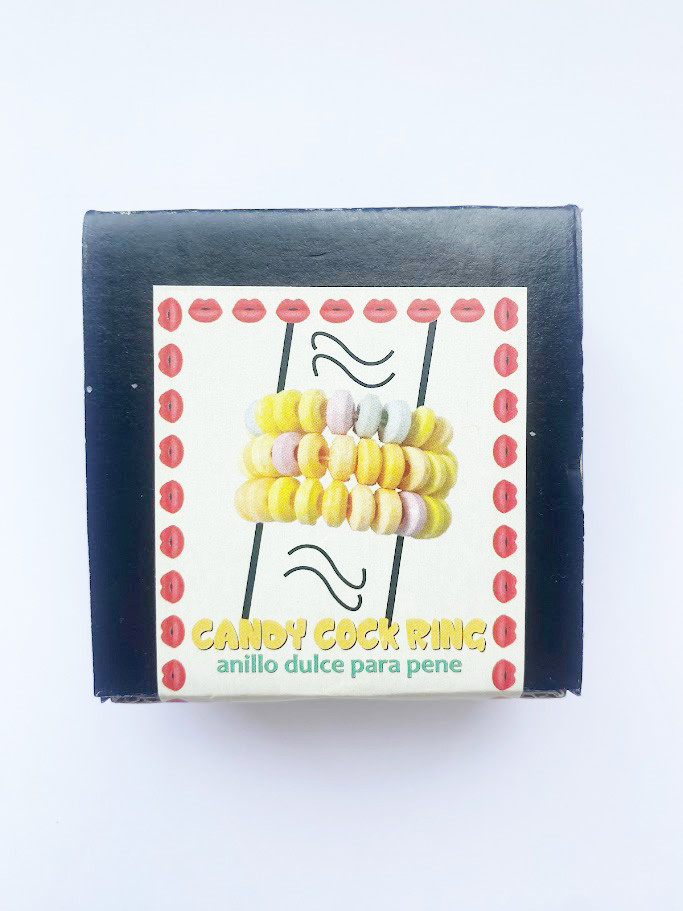 Їстівне кільце на пеніс з цукерок, фото 1