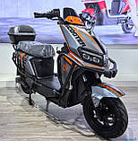 Електромопед Corso Bullet BL-230088 (1) +1 ЯЩИК АКУМ., двигун 2000W, акумулятор 72V/38Ah, в коробці, фото 3