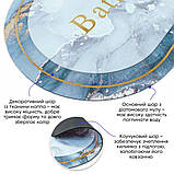 Вологопоглинаючий килимок мармур "Bathroom" 38*58CM*3MM (D) SW-00001569, фото 4