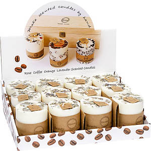 Ароматична свічка Lavender 7,5*8,5 см (KF001-3)