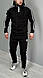 Спортивный костюм Adidas демисезонный мужской спорт костюм Адидас с капюшоном fms - фото 2 - id-p2505655705