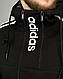 Спортивный костюм Adidas демисезонный мужской спорт костюм Адидас с капюшоном fms - фото 5 - id-p2505655705
