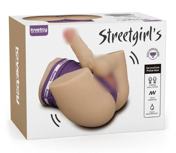Streetgirls Dual Motor Sensation Pulse With Dildo, фото 1