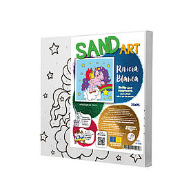 Набір для творчості для дітей Riviera Blanca Райдужна поні 25x25 см (КГ1-05)